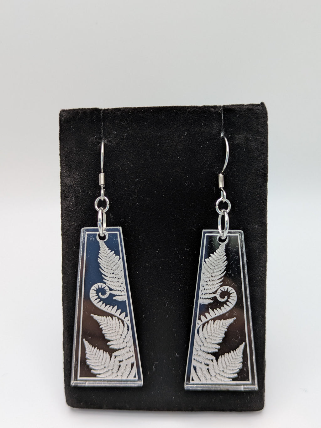 Three Fern Earrings