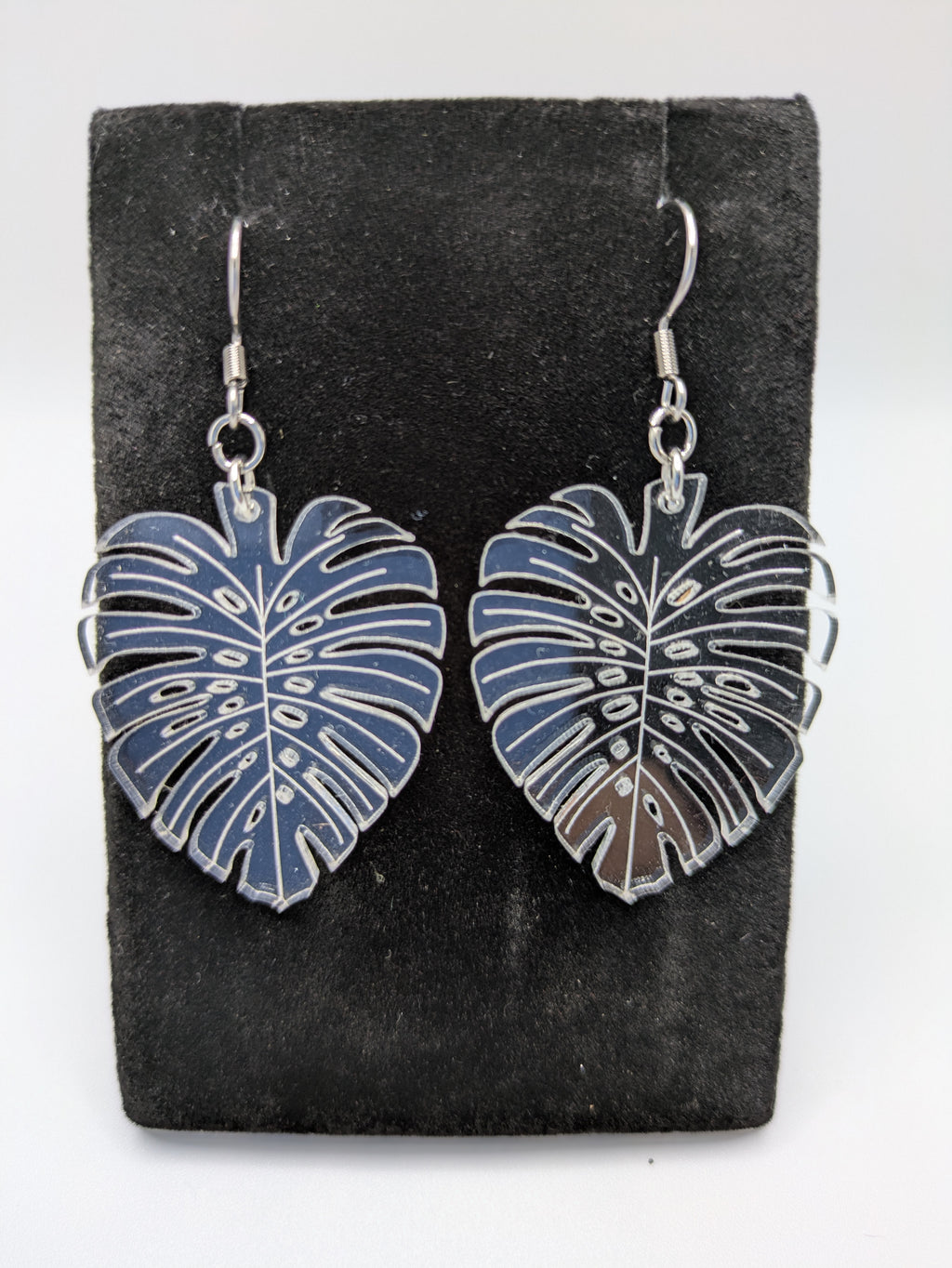 Monstera Earrings